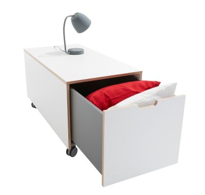 Comfort Bedding box 16 with Drawer on wheels Müller Möbelwerkstätten